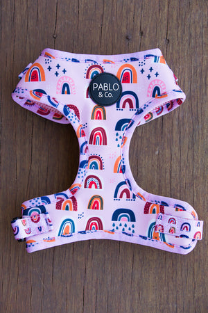 Pablo & Co Adjustanle Rainbows Harness