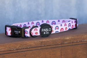 Pablo & Co Rainbows Adjustable Collar